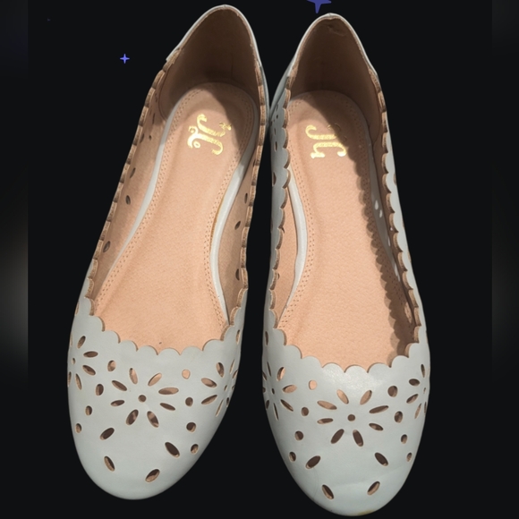 Powder Blue Flats - Picture 4 of 5